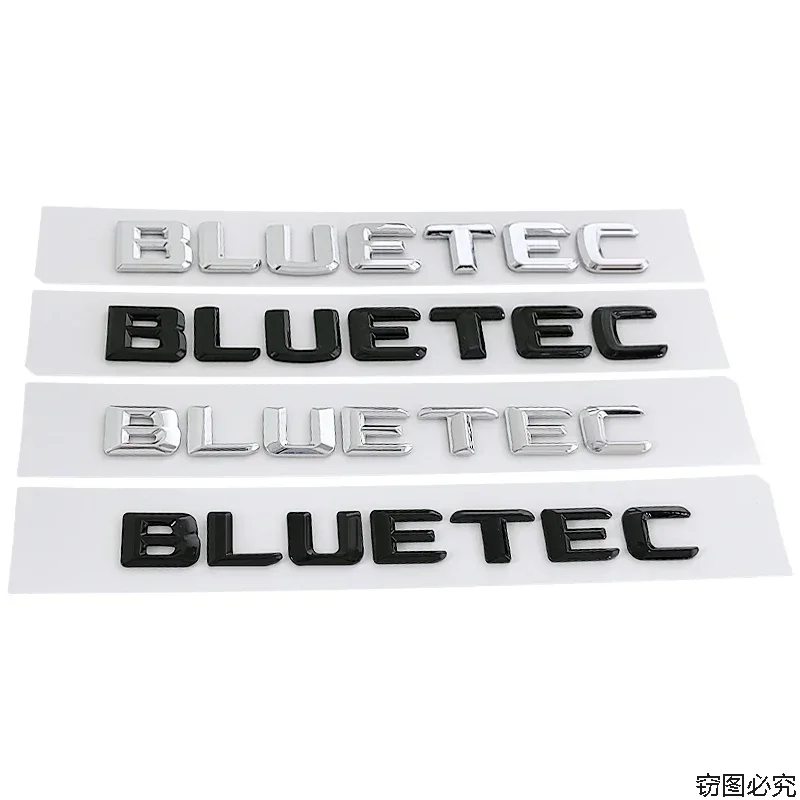 ABS BLUETEC значок наклейка на кузов багажника автомобиля эмблема для Mercedes Benz W203 W204 W205