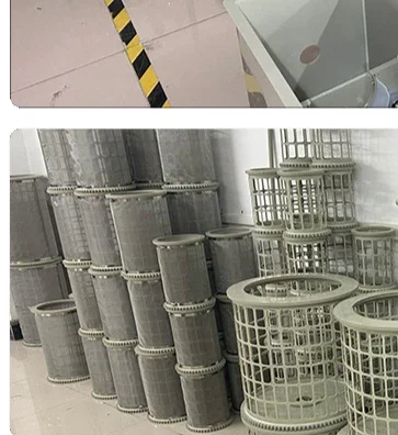 Автоматическая очистка 10-20 кубических метров барабанный фильтр для очистки воды