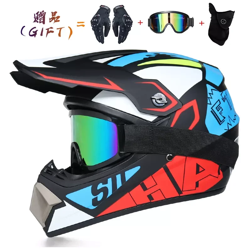 fiery Motocross Helmet Off Road Professional ATV Cross Helmets MTB DH Racing Motorcycle Helmet Dirt Bike Capacete de Moto casco