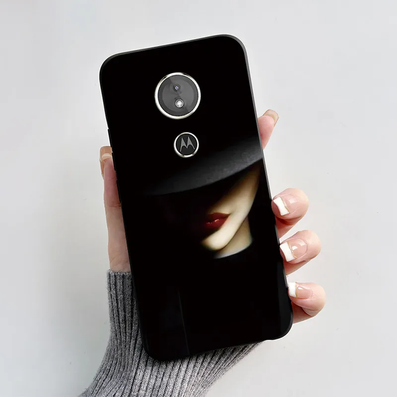 Фото Чехол для Moto E5 E5Plus E5Play, чехол для телефона, мягкий силиконовый чехол-накладка с милым котом из мультфильма для Motorola Moto E5 Plus / E5 Play, чехлы №5