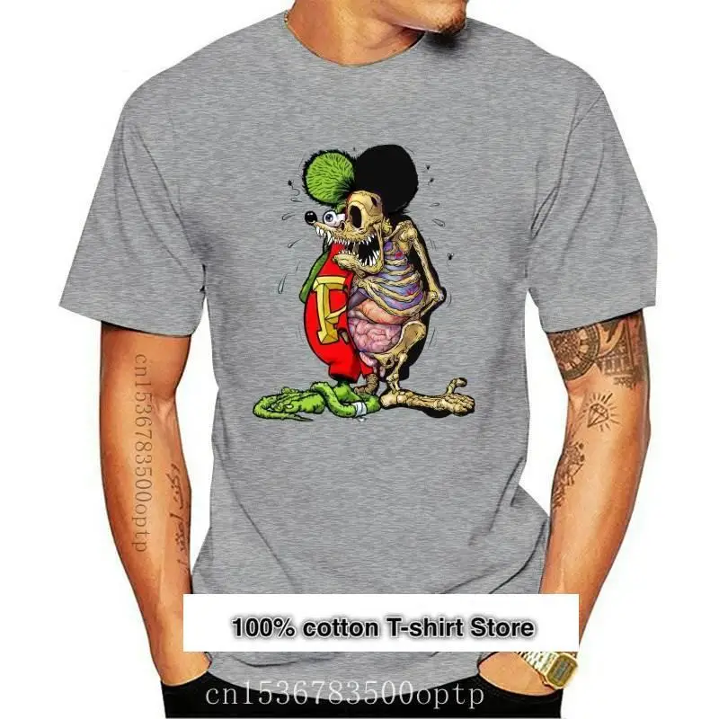 

T camisa Rat fink dentro para todos los tamaños S a 3XL nuevo hot rod