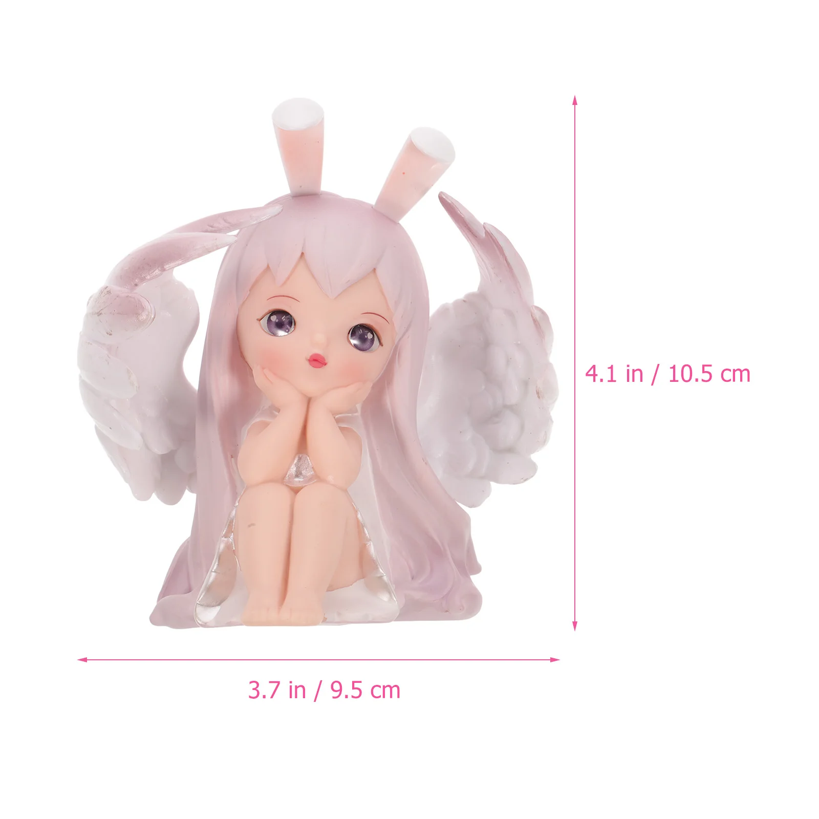 Маленькие ангелочки украшения для запеченного торта комнаты рабочего стола