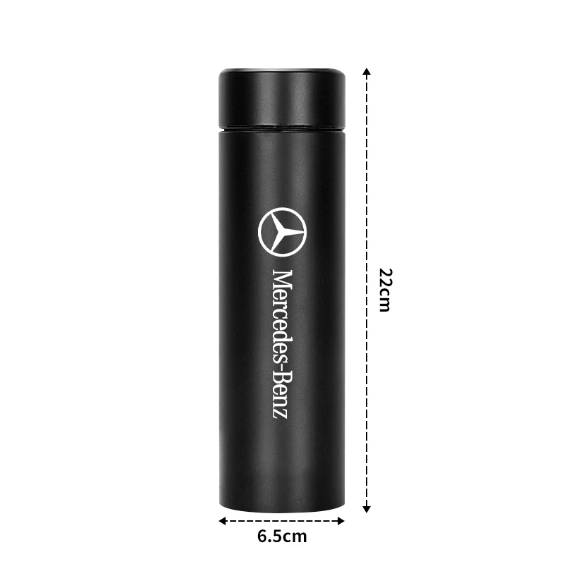 Умная автомобильная термокружка с дисплеем температуры для Mercedes-Benz W204 W124 W201 W212 W220 W205 GLA CLA GLC A (art.: 3920db30a1ffd) - 3920db30a1ffd