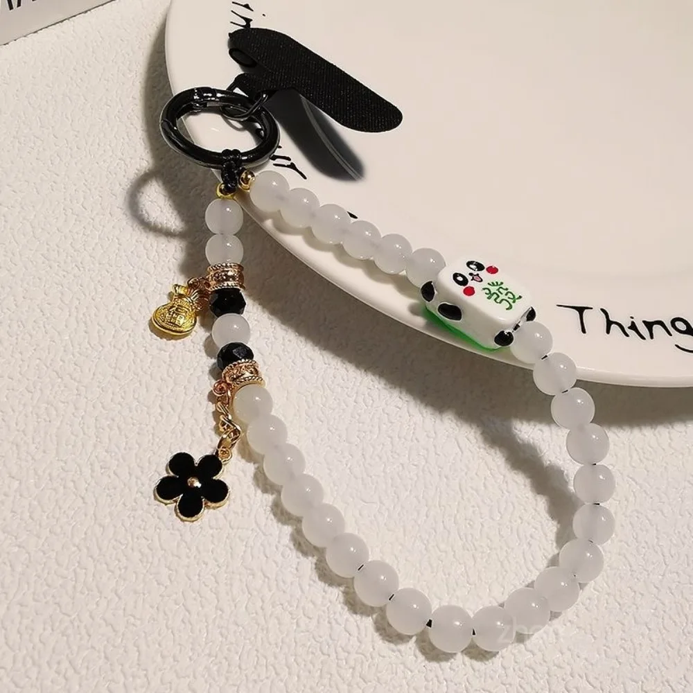 Короткий ремешок для мобильного телефона - китайская шикарная цепочка с пандой