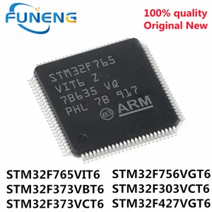 1PCS 100% NEW STM32F765VIT6 STM32F373VBT6 STM32F373VCT6 STM32F756VGT6 STM32F303VCT6 STM32F427VGT6 LQFP-100 Chipset IC