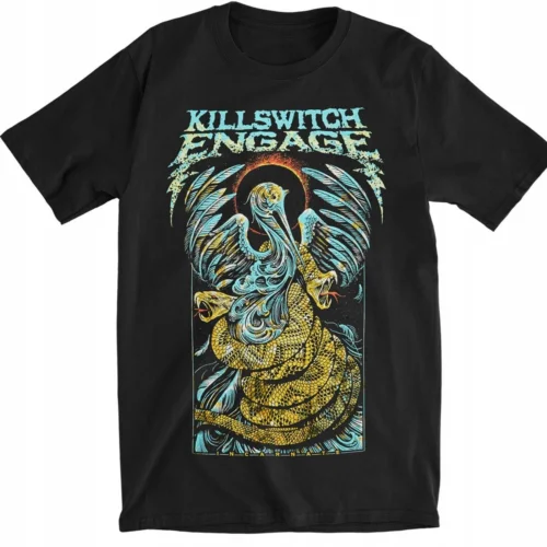 

Killswitch Engage Band T-Shirt Black Unisex S To 5Xl