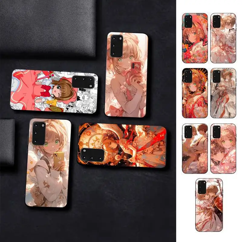 

CardCaptor Sakura Anime Phone Case For Samsung S 9 10 20 21 22 23 30 23plus lite Ultra FE S10lite Fundas