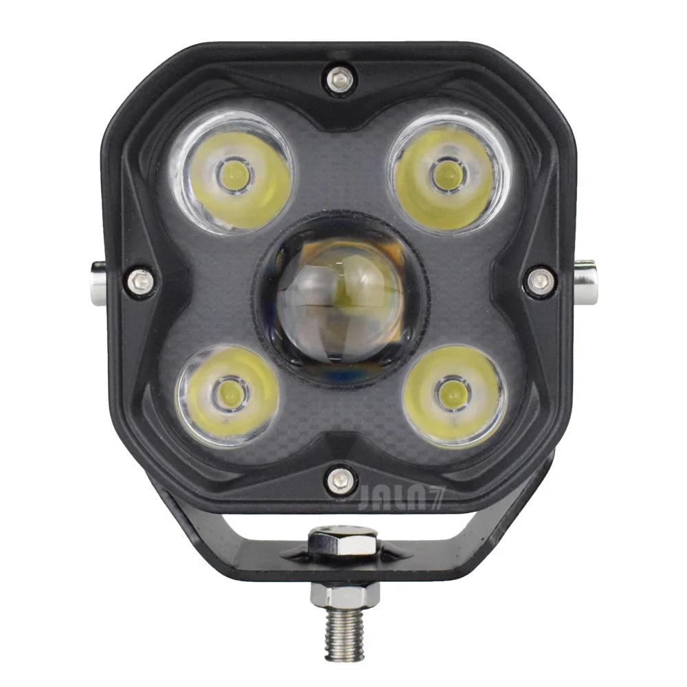 

3-дюймовые светодиодные внедорожные фонари 50 Вт 7500LM Белый куб Точечный луч Мотоцикл Wrangler 4x4 ATV UTV Пикап Tacoma