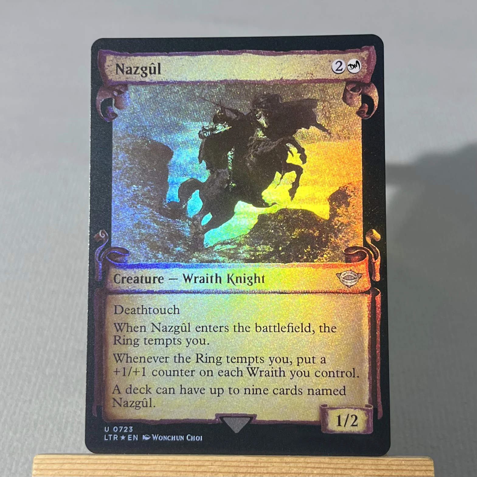 SNC UNF IKO FOIL5-02 Tcg прокси магические карты Nazgûl Arid Mesa Scalding Tarn Windswept Heath Bloodstained Mire собирается (art.: 3920d3dae5fef) - 3920d3dae5fef
