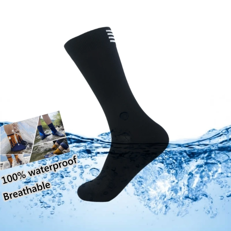 

Waterproof Socks Breathable Sweat-wicking Moisture-absorbing Hiking Climbing Skiing Cycling Unisex Outdoor Sports Socks
