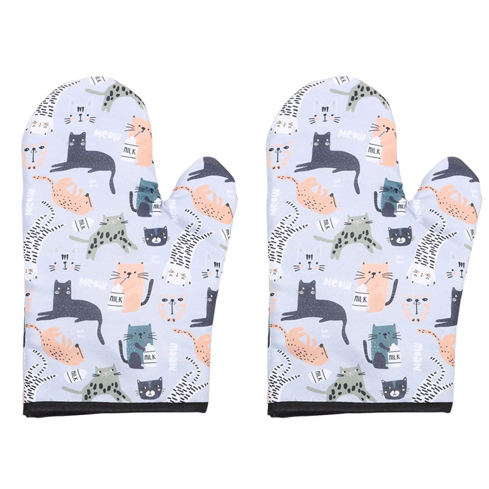 

2Pcs Animal Pattern Baking Household Cooking Protection