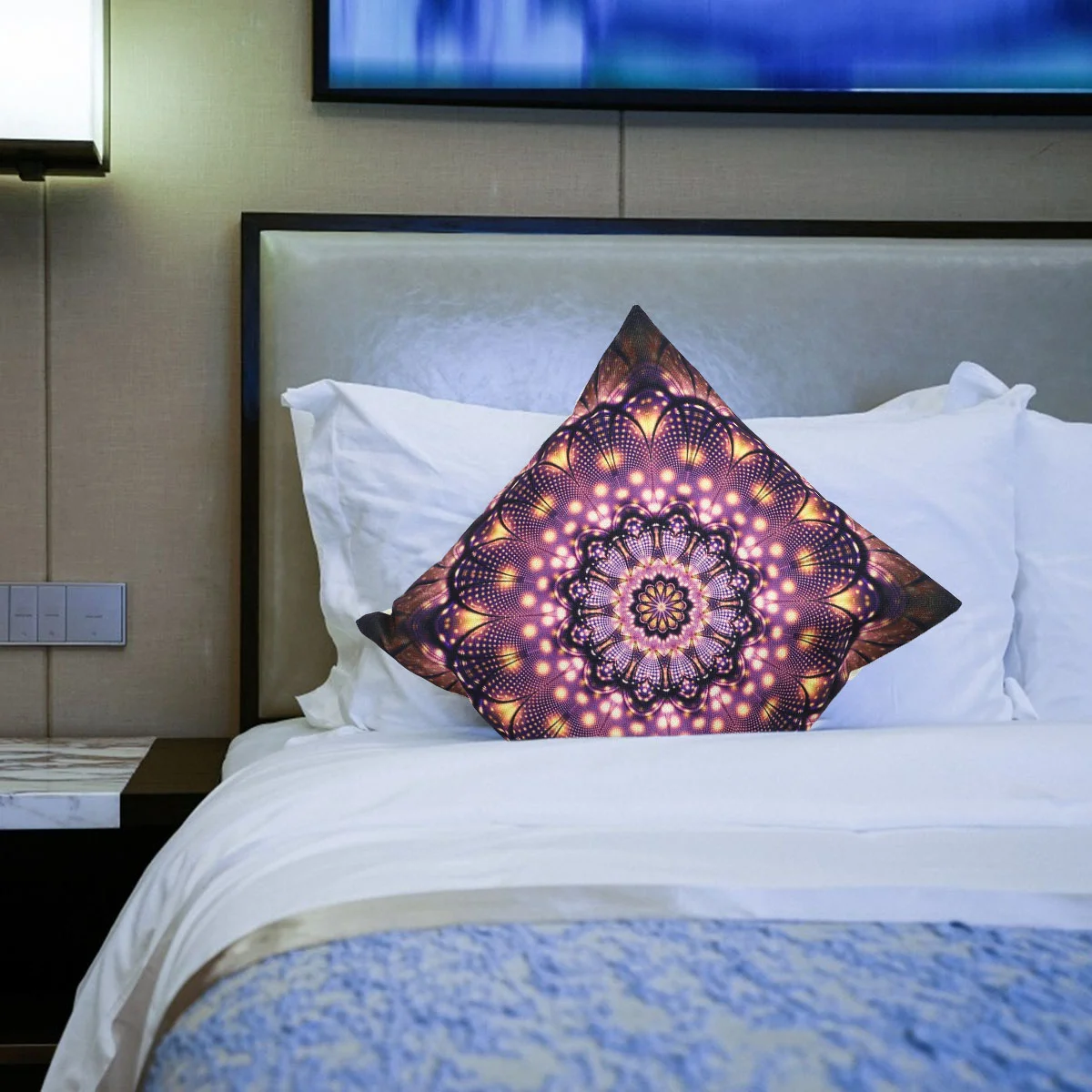 

2 Pillow Case Sturdy Pillow Cover for Car