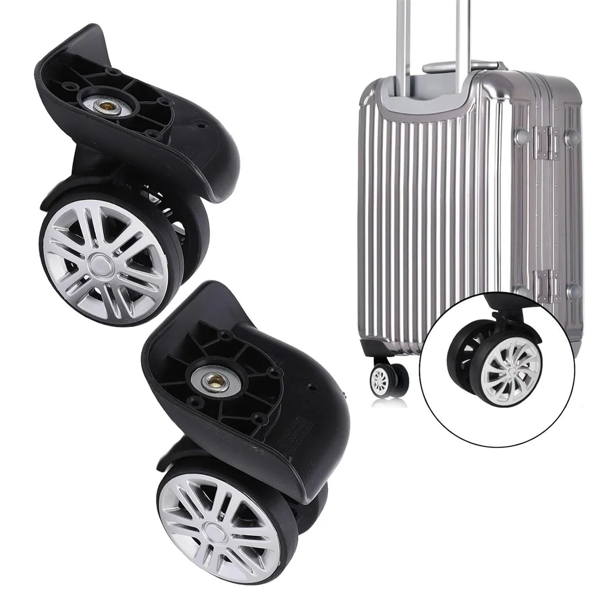 Для London Fog Kit Rodinha Mala Substituicao Para Rodas De Malastravel аксессуары 1 пара запасных колес для