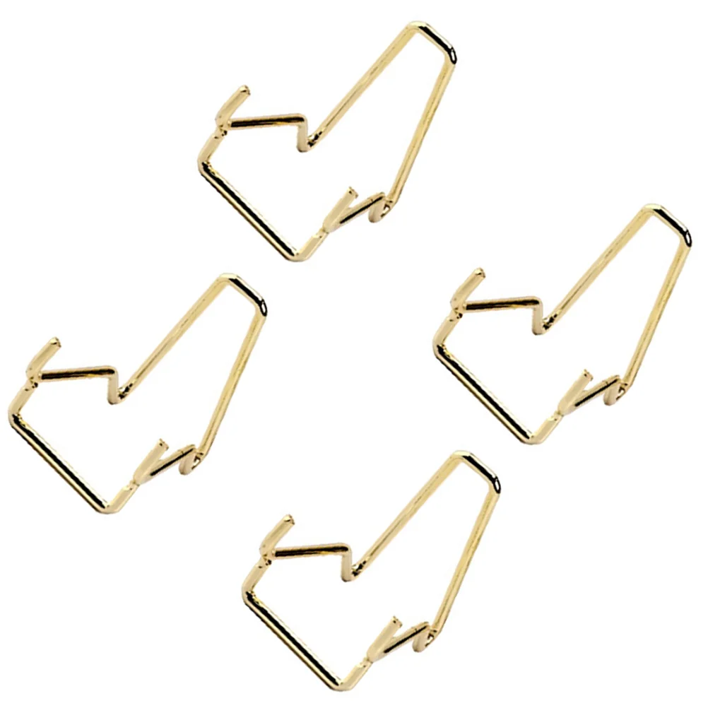 

4 Pcs Picture Display Stands Plate Holder Stone Decor Agate Photo Frame Easel Mineral