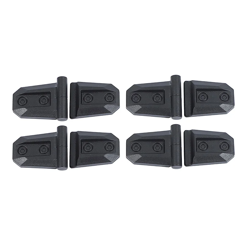 

4 шт., декоративная накладка на боковую дверную петлю автомобиля для Suzuki Jimny JB64 JB74 2019-2025, молдинги, наклейка, внешние аксессуары