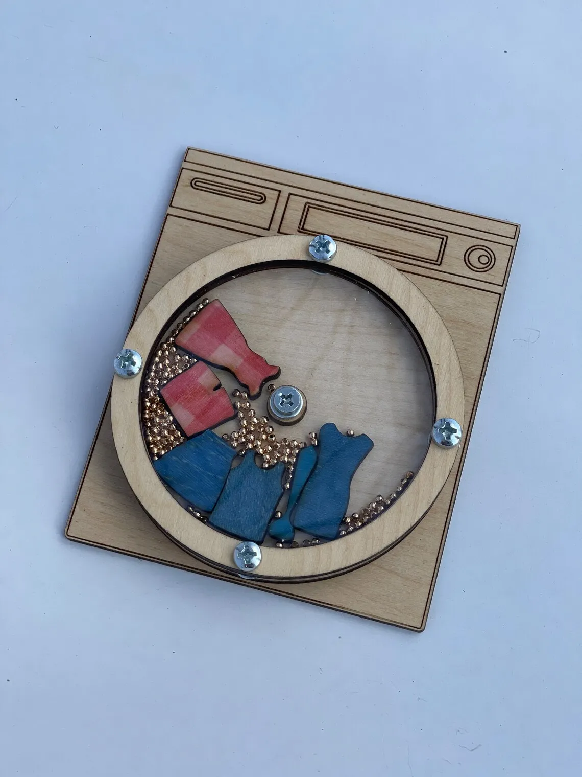 

Montessori busy board parts, toddler busy board, wooden activity parts beads rotating swirls busy board details beads busy board