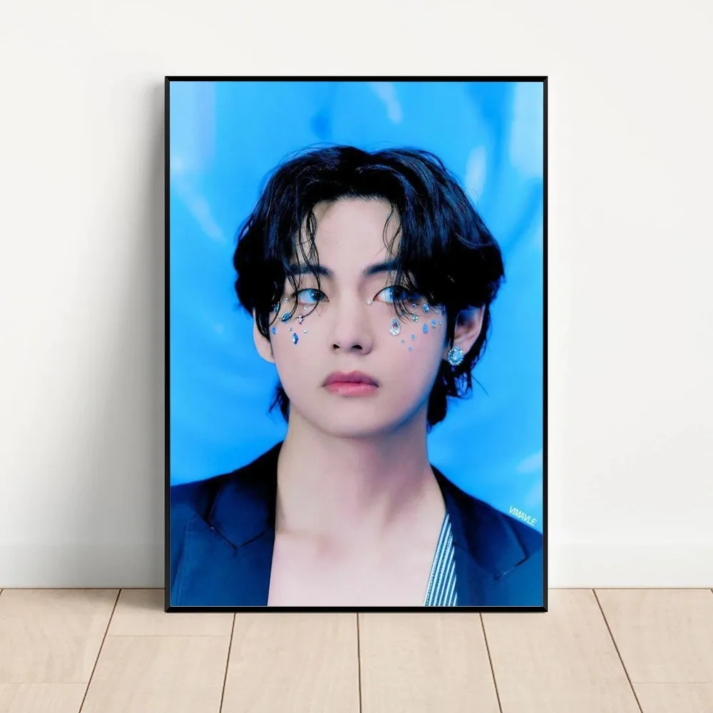 Boy Kim Tae-hyung постер крафт клуб бар бумага искусство живопись спальня обучение