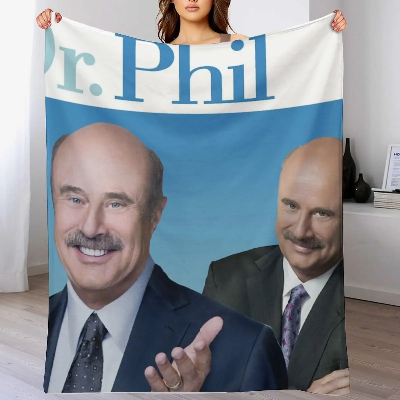 Пушистое одеяло Dr. Phil