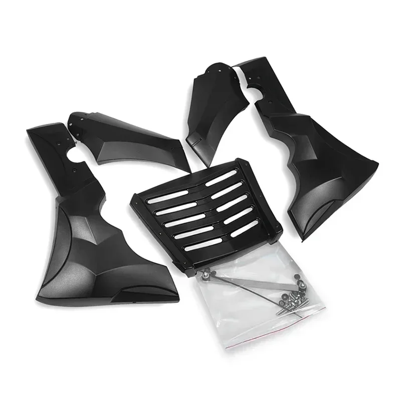 Обтекатель для нижнего подбородка мотоцикла черного цвета обтекатель переднего
