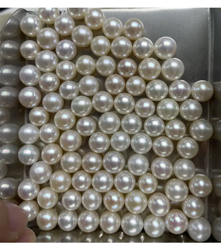 Перламутровые серьги в виде пресной воды 10-11 мм B10