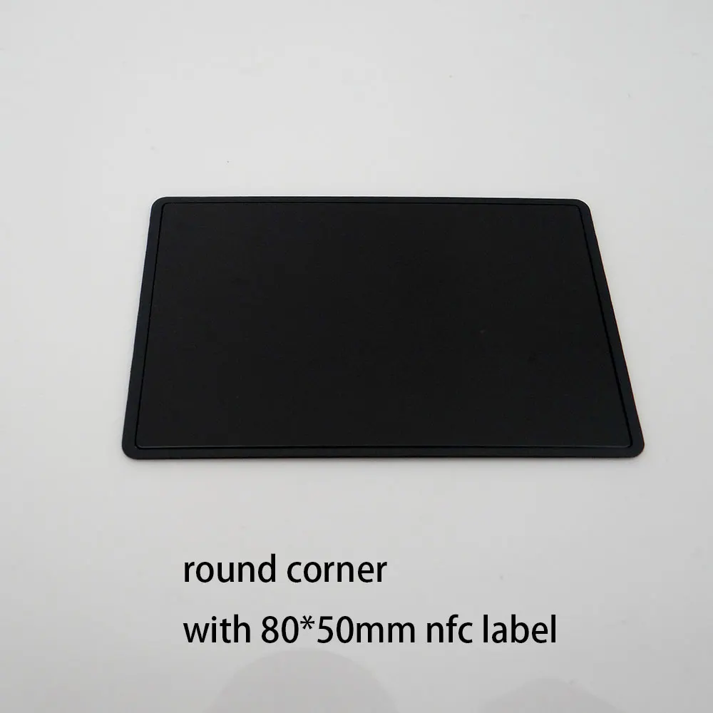 

13,56 МГц 213/216 чип матовый черный/золотой/серебристый металлическая визитная карточка NFC, пустая карта контроля доступа