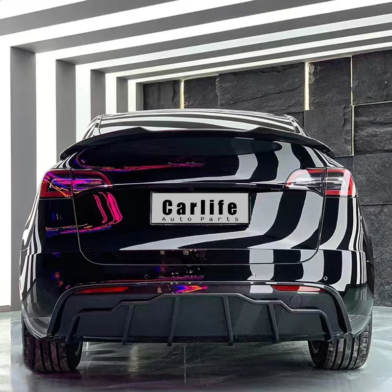 Consist of Side Skirt Lip Fast Aero Kit для Tesla Model Y 2019+ Модификация в стиле Vorstein.