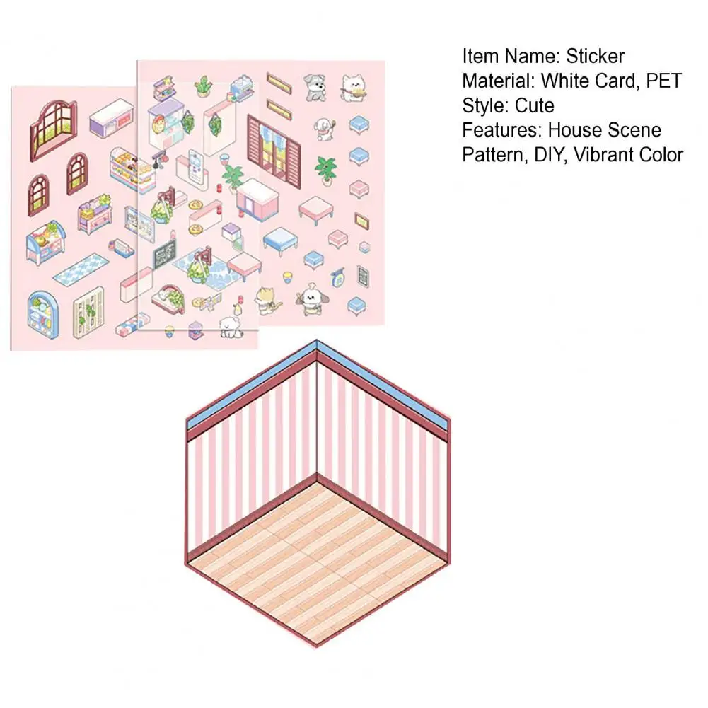125*140 мм DIY проект 3D наклейки для дома взрослых и детей забавные мультяшные снятия