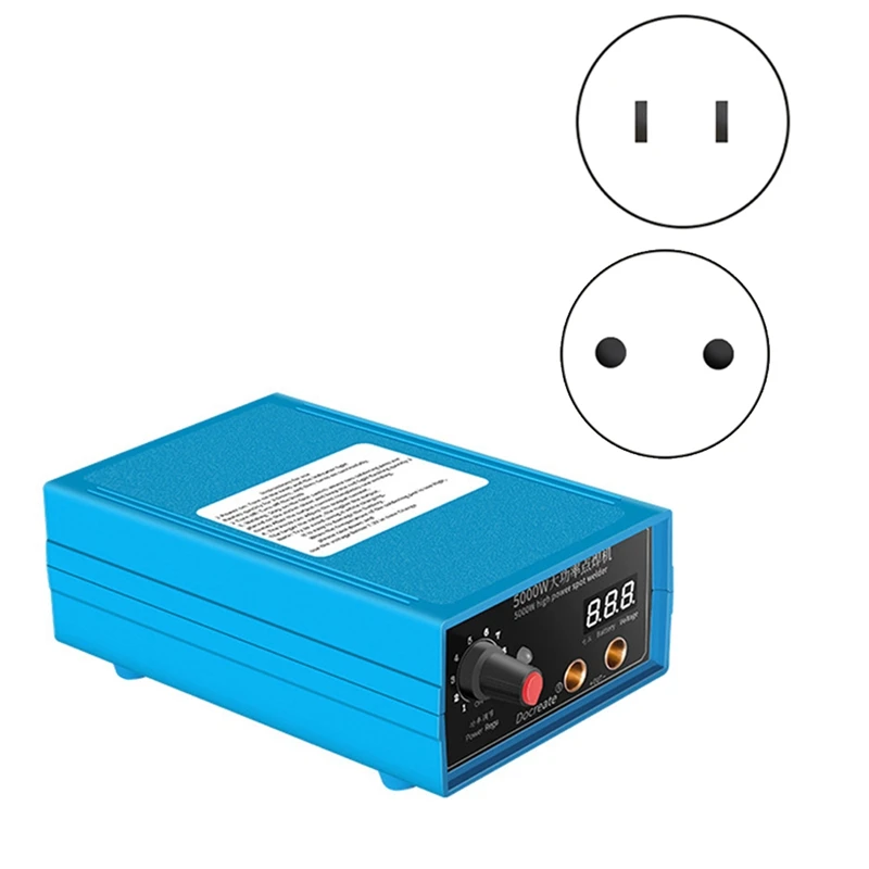 

NEW-5000W High Power Spot Welder Battery Spot Welder Portable For 18650 Battery