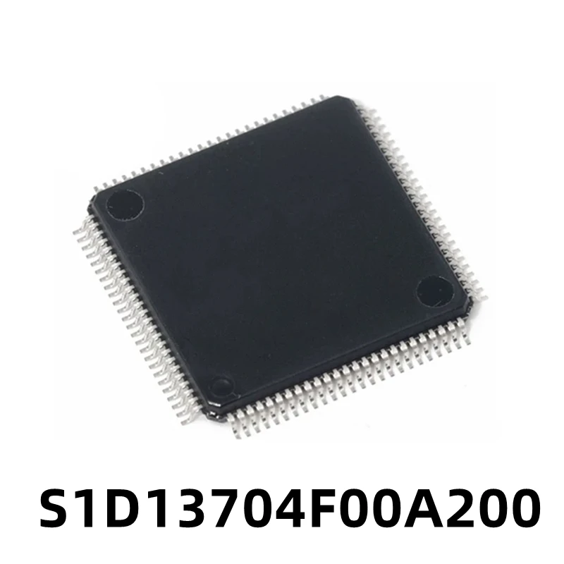 

1PCS New D1370400A2 S1D13704F00A200 TQFP100 Foot New LCD Controller Chip