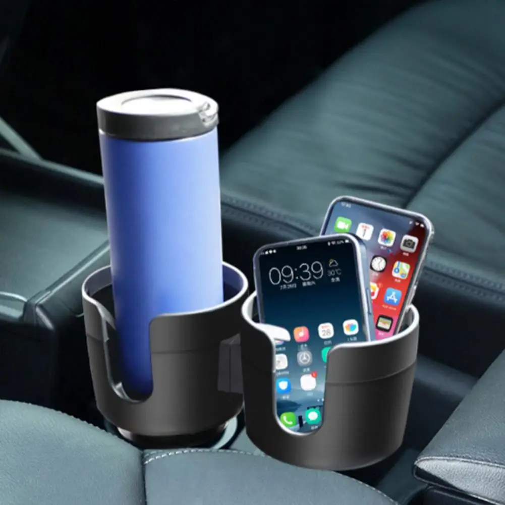 

2 in 1 Car Drink Cup Bottle Holder Expander Adapter Slip-proof Car Truck Drink Cup Water Bottle Holders for Water Bottle Ashtray