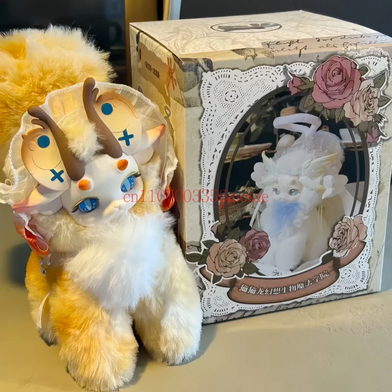 Фото Коллекционные виниловые плюшевые фигурки Tutulong Blind Box Maomaolong: Фантастические существа Академии магии – Загадочная кукла-сюрприз для взрослых коллекционеров №1