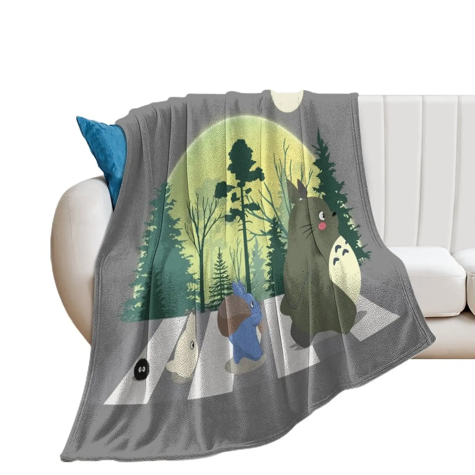 Фланелевое Одеяло для диванов Forest Spirit - Neighbor Totor