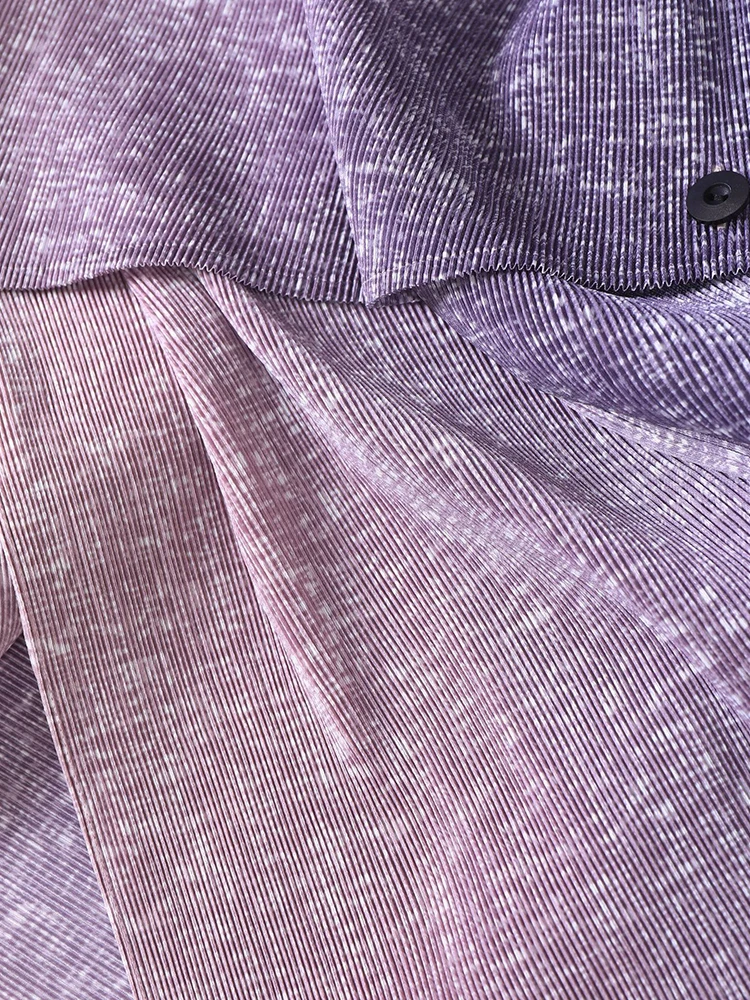 Женский Длинный свободный Тренч GVUW плиссированная ветровка с отложным