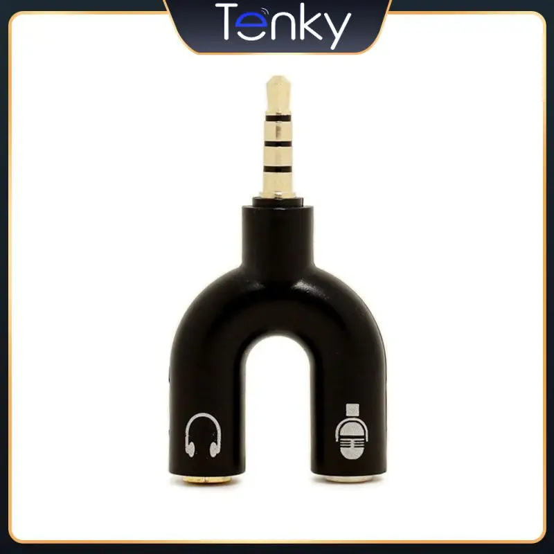 

2 в 1, переходник для микрофона, разъема 3,5 мм