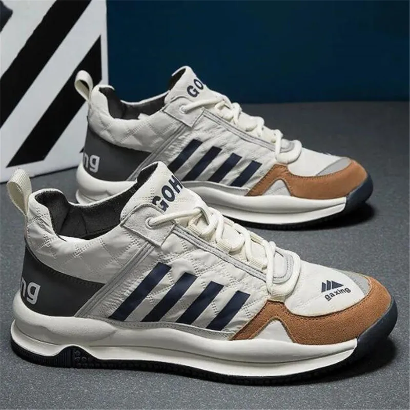 

Sports shoes male students spring running shoes breathable lightweight casual sports breathable fashion men's platform sneakers