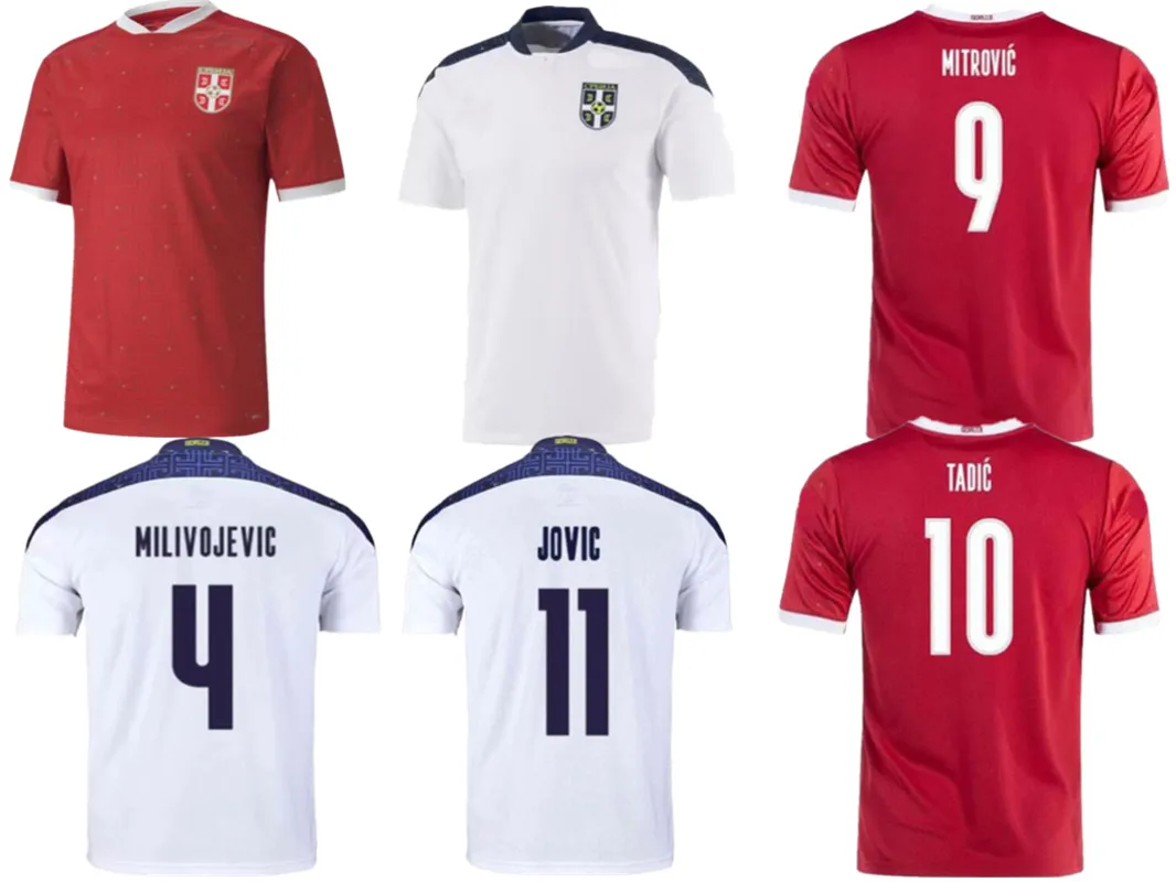 

2022 SERBIA flag Soccer Jersey Vlahovic MILIVOJEVIC 2022 2023 MITROVIC Kostic 21 22 TADIC KOLAROV SERGEL JOVIC Men national team Football Shirt uniforms