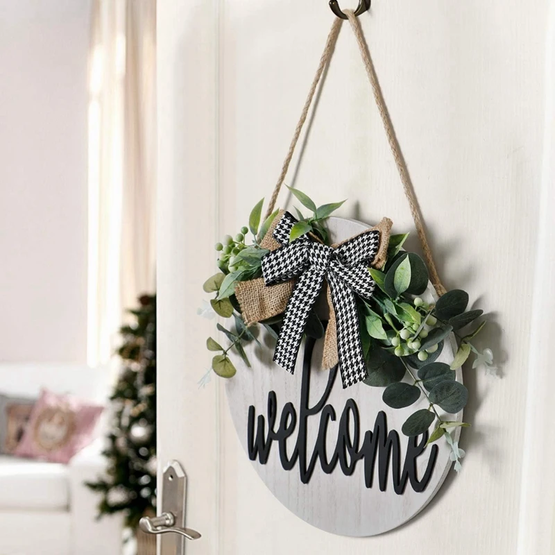 12-дюймовые деревянные круги для поделок незавершенная деревянная пустая дверная