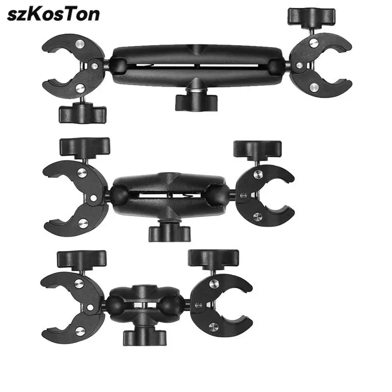 

Dual-Ball Clamp Mount Handlebar Mount Bike Motorcycle Bicycle Extension Rod Stick for GoPro 11 10 9 8 Insta360 X3 DJI Action 4