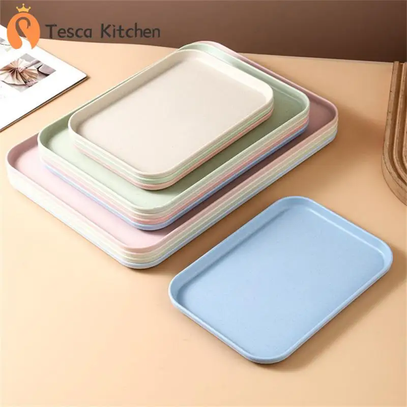 

Organizer Snack Fruit Plate Jewelry Storage Food Cake Kitchen Tray Rectangle Storage Tray Nordic Storage Tray Rectangular