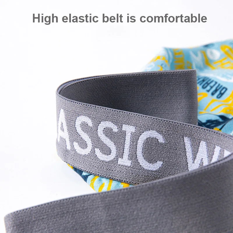 4pcs men's underwear ice silk Modal flat angle cotton antibacterial new summer breathable four-angle cotton Panties