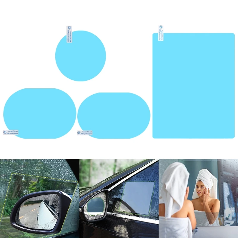 

Car for Nano Film Rear-View Mirror Side Window Anti-Glare Anti-Scratch Anti-Mist Anti-rainwater for HD-Film Sticker Safe GTWS