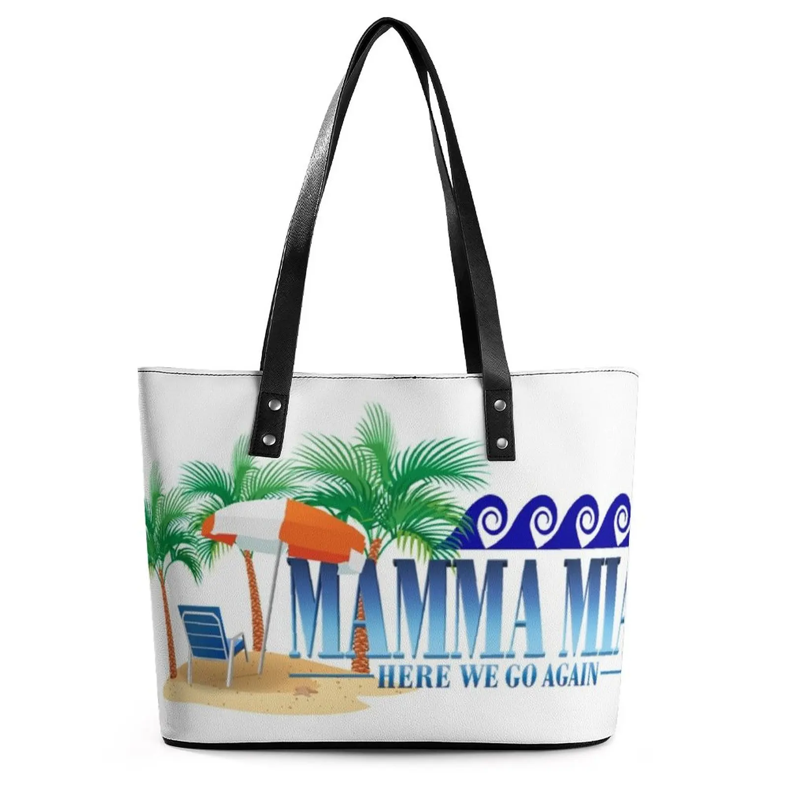 

Женская сумка-тоут через плечо, с принтом