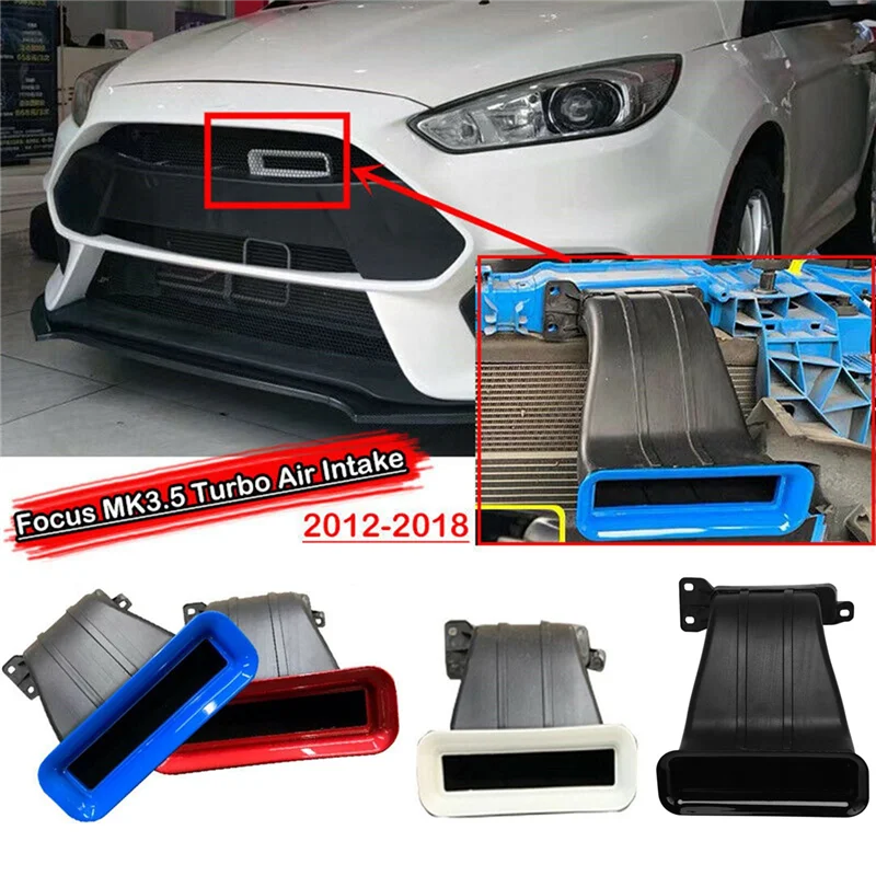 Фото 1 шт./лот Ford Focus воздухозаборник Tuyere впускной сигнал RS ST хэтчбек 4D седан 5D MK3 MK3.5 модификация автомобиля 2012-2018 №5