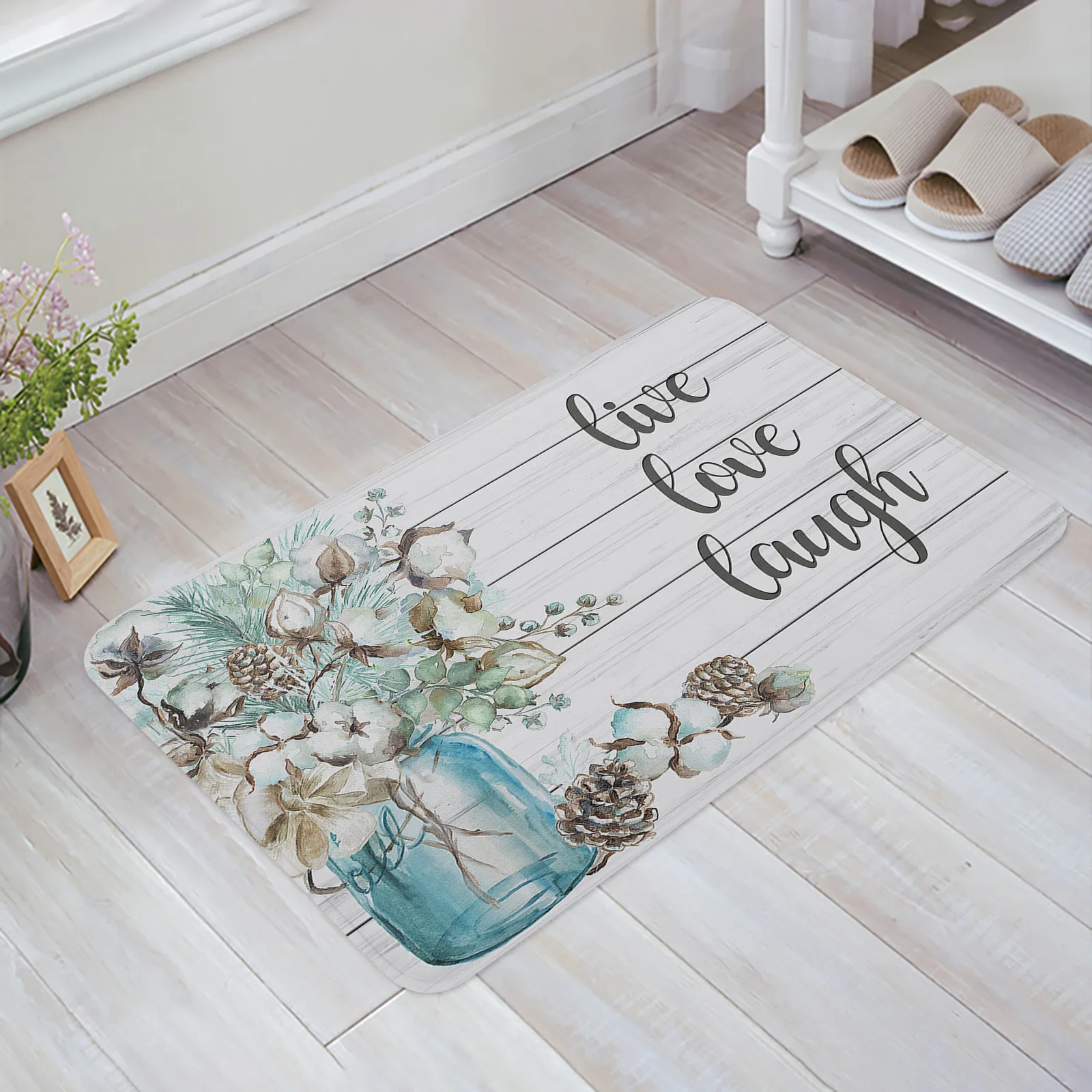 

Коврики для ванной и кухни, антискользящие, хлопковые, стеклянные, винтажные, под дерево, в форме бутылки, для гостиной