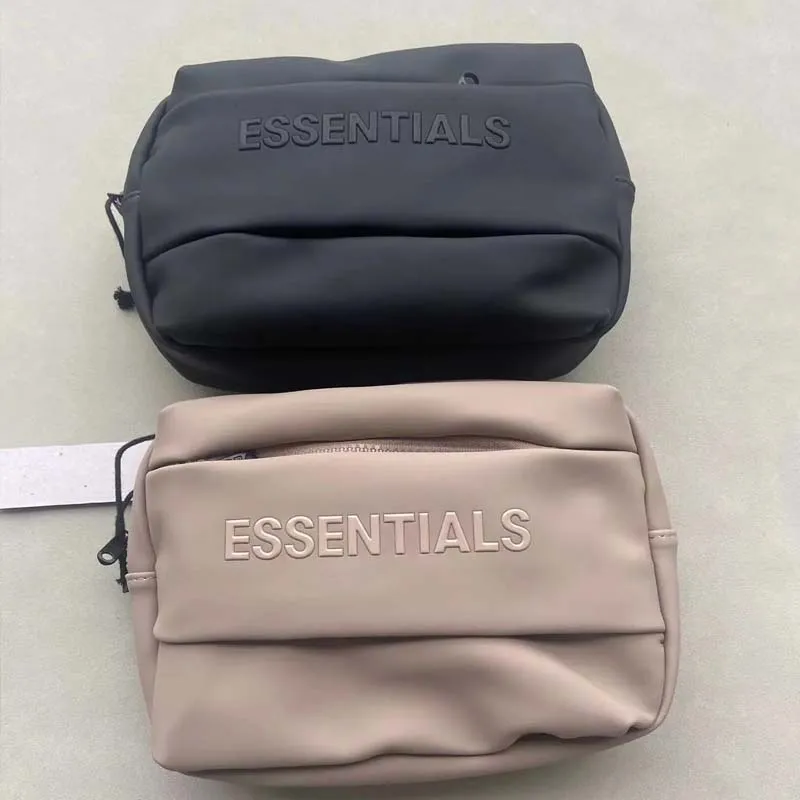 

ESSENTIALS Luxury Men Women Chest Bag Black Khaki Hip Hop Large Capacity Waist Bag Outing Casual Shoulder Bag Messenger Wallets