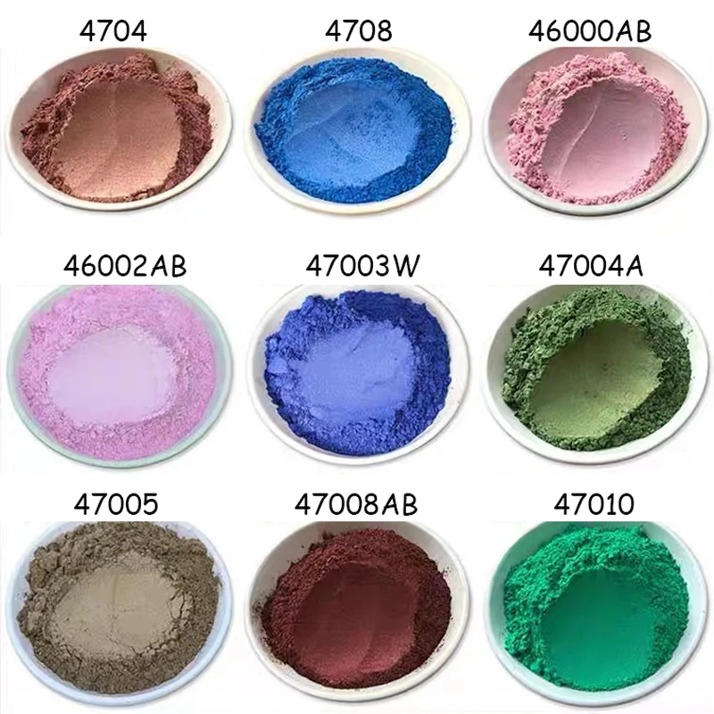 Натуральная слюда минеральная перламутровая пудра ручной работы пигментное