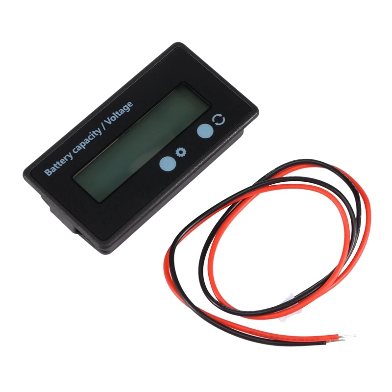 Датчик емкости аккумулятора с ЖК-дисплеем водонепроницаемый индикатор