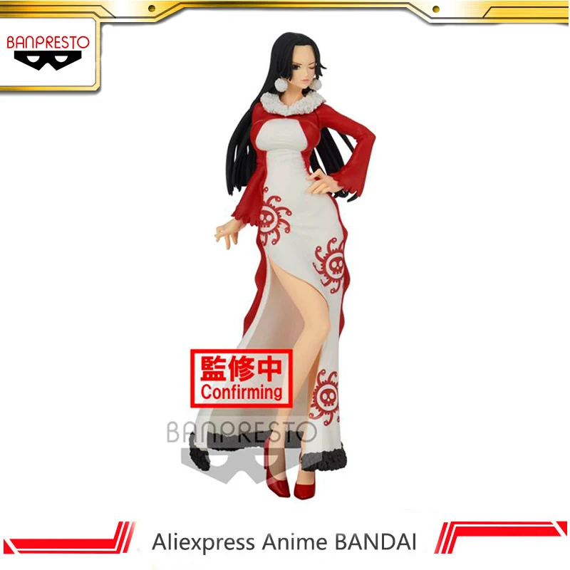 

Banpresto One Piece Anime Figure Model Fit Glitter Glamours Boa Hancock 250MM Grand Line Grand Battle Bandai Brinquedos Toy