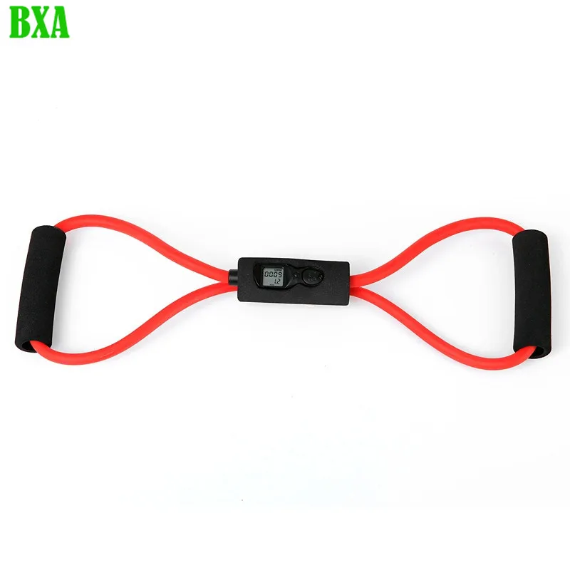 

BXA Yoga 8 Word Elastic Band Chest Developer Rubber Expander Rope Sport Workout Resistance Bands Fitness Equipment Yoga Training