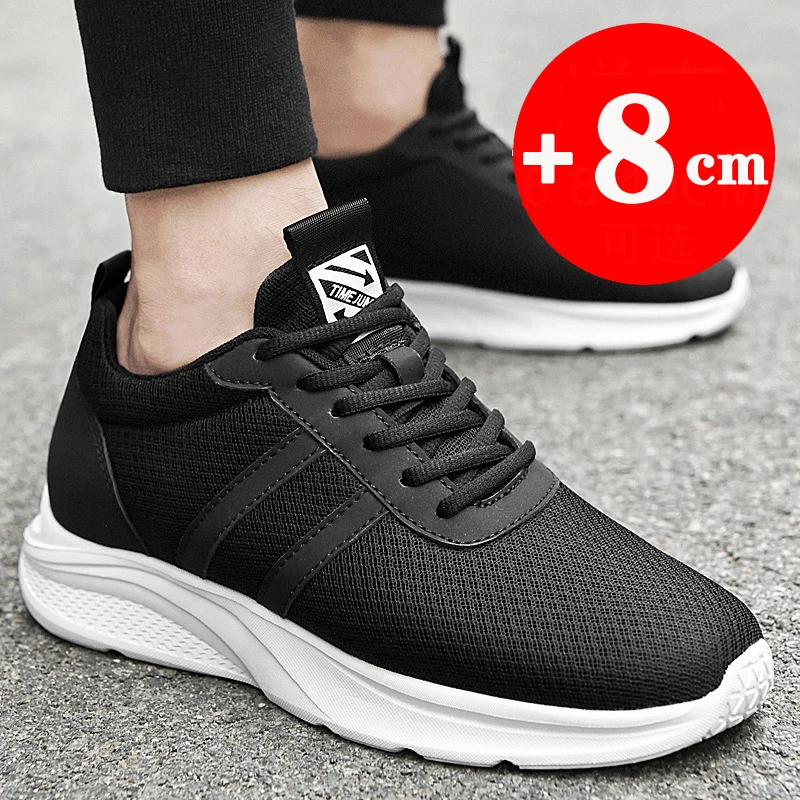 

2023 Men Sneakers Elevator Shoes Height Increase Shoes for Men Height Increasing Shoes man increase shoes 6-8cm